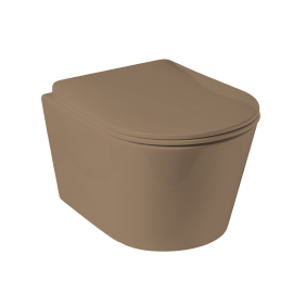 Wc solja konzolna AXA - TRENTANOVE [9301004][terra, glossy]